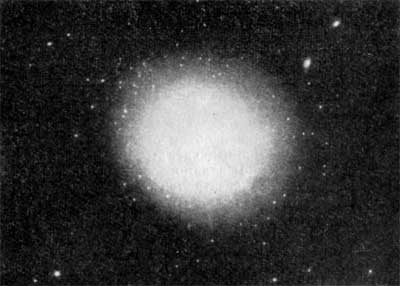 Фиг.3. Галактика М87 в красных лучах.
