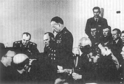 Заседание Государственной комиссии перед.полетом Ю.А.Гагарина (1961 г.)